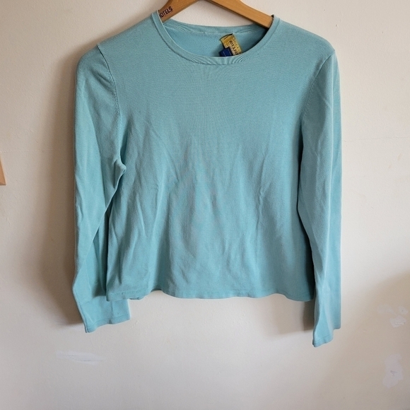 Pendleton Tops - PENDLETON Long Sleeve Shirt Teal Green Blue Medium